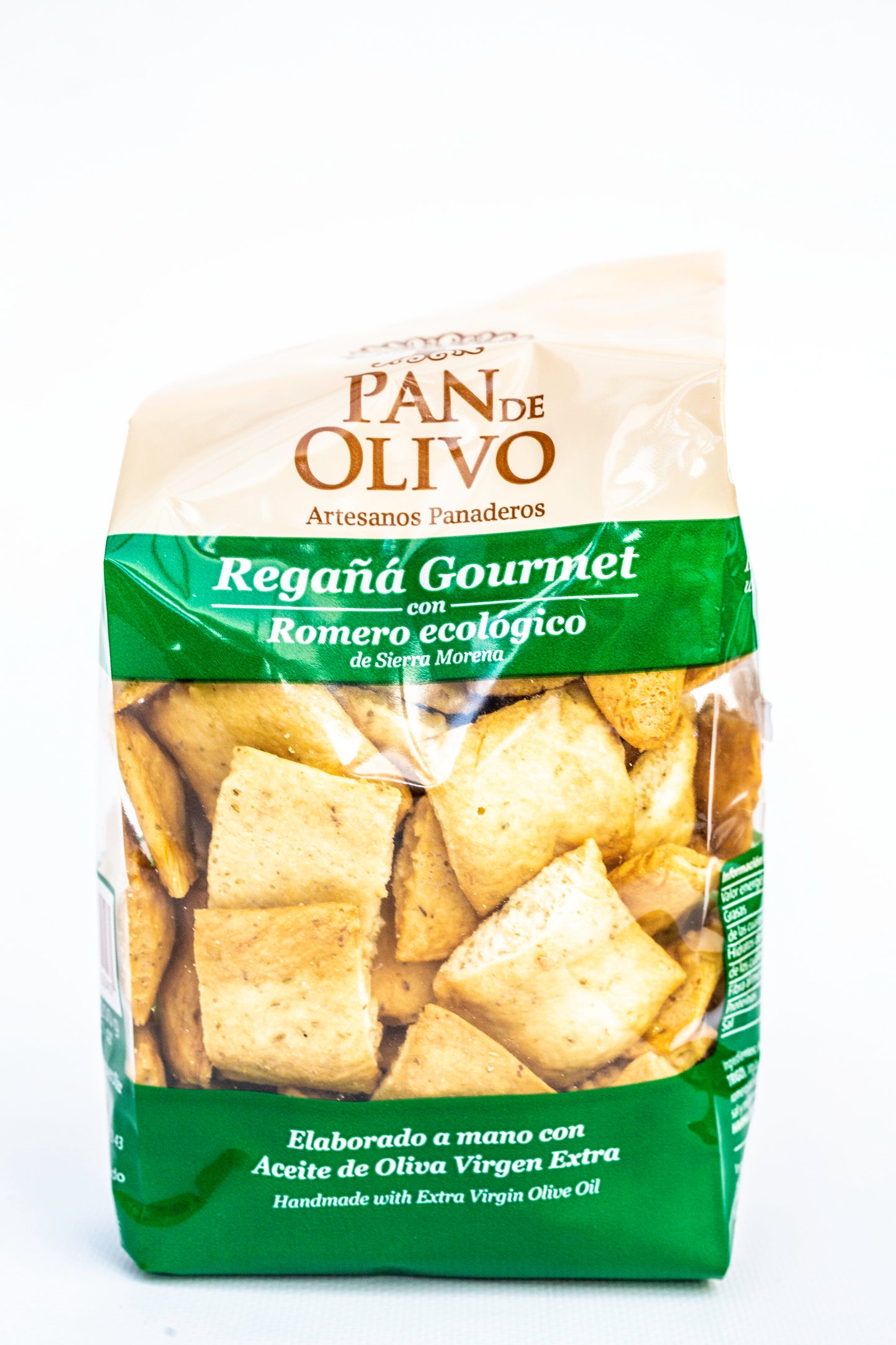 Gourmet Extra Virgin Olive Oil and Organic Rosemary Bread Cracker